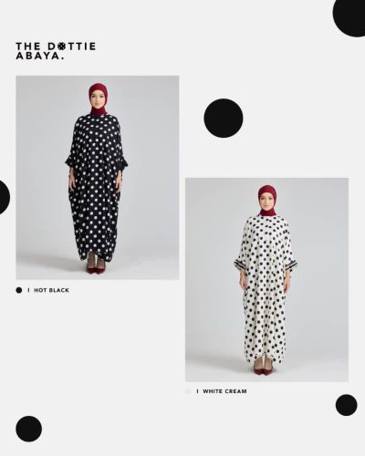 Abaya polka Dottie
